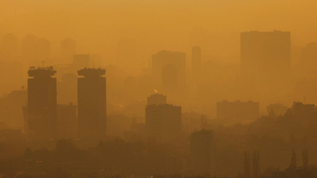 Saraybosna'da hava kirliliği artıyor