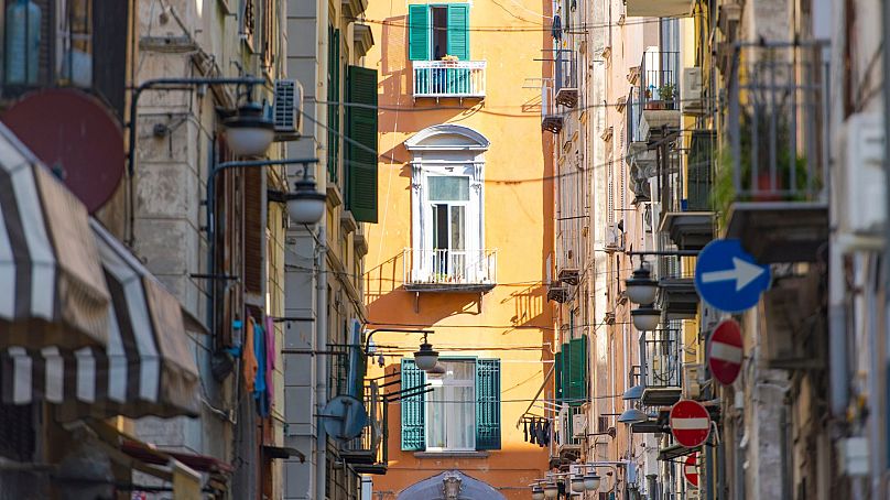 Quartieri Spagnoli is a tight maze of alleyways.