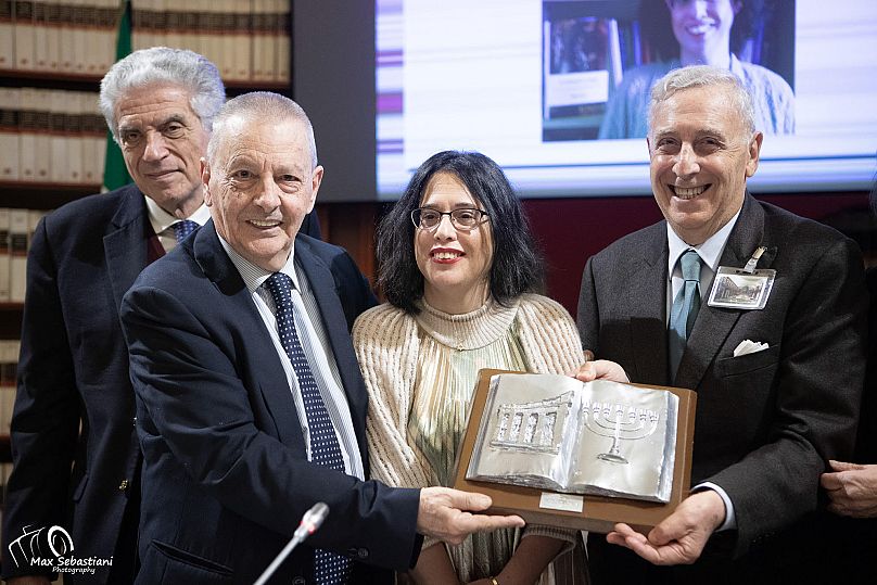 Herzig riceve il Premio Fiuggi Storia Europa