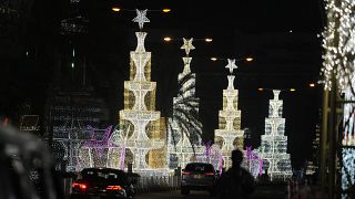 Christmas decorations light up Lagos as economic context overshadows festivities