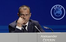 Gondban az UEFA elnöke