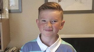 A younger photo of missing British schoolboy Alex Batty who was believed to have been abducted by his mother six years ago