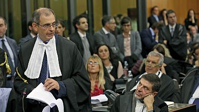 Alessandro Diddi at a trial in Rome, November 2015