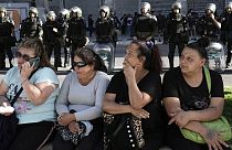Arjantin'de protestolar