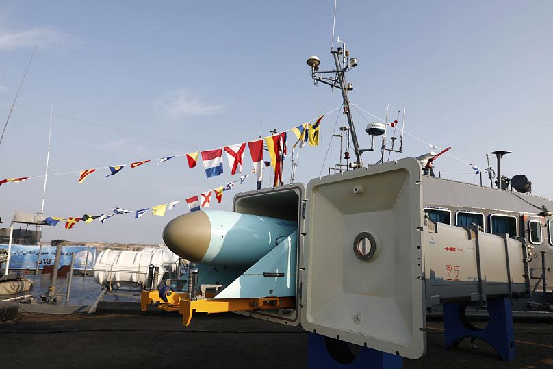 رونمایی از موشک کروز «نصیر» توسط نیروی دریایی ایران