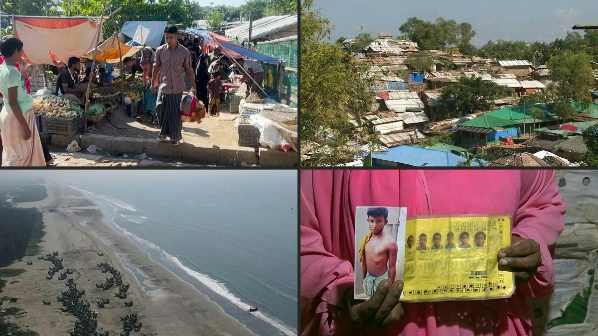 حياة صعبة للاجئين من مسلمي الروهينغا في بنغلادش