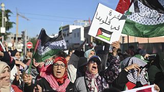 Maroc : plus de 10 000 manifestants contre une "guerre d'extermination" à Gaza