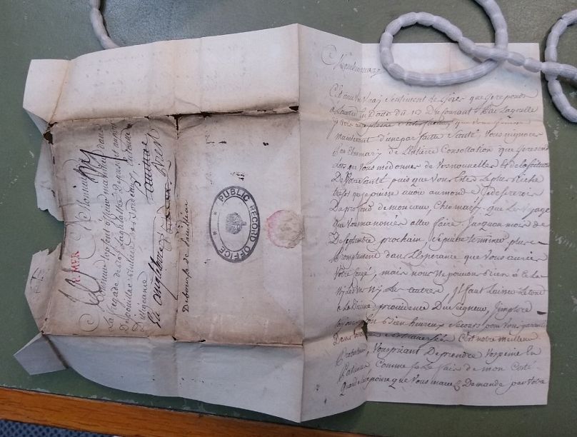 نامه‌های عاشقانه متعلق به ۲۵۰ سال پیش