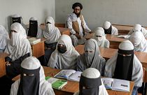 یک مدرسه مذهبی تحت نظارت طالبان