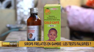 Pharma denies tampering with tests of syrup that killed dozens of children in Gambia