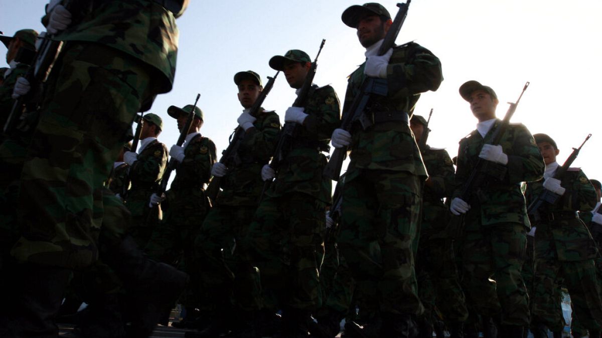 Στρατιωτικός σχηματισμός των Φρουρών της Επανάστασης στο Ιράν