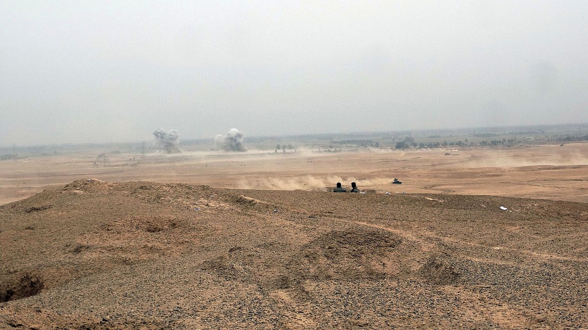 استهداف تنظيم الدولة الإسلامية في محافظة الأنبار/ أرشيف