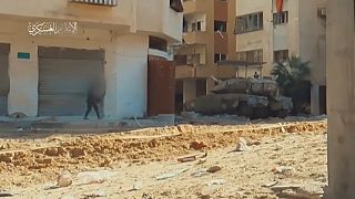 مقطع بثه الجناح العسكري لحركة حماس
