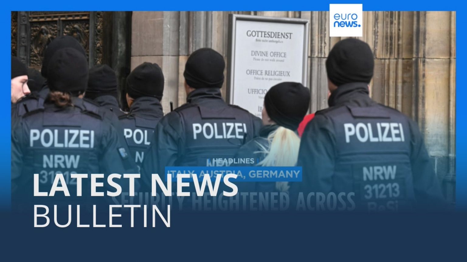 Latest news bulletin | December 27th – Morning