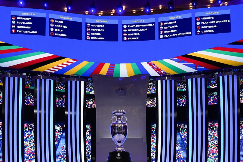 The draw for Euro 2024, which took place in Hamburg, commenced in December