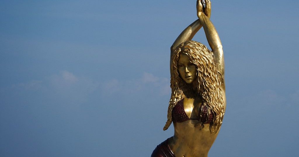 Colombian Singer Shakira Honored with Statue in Barranquilla