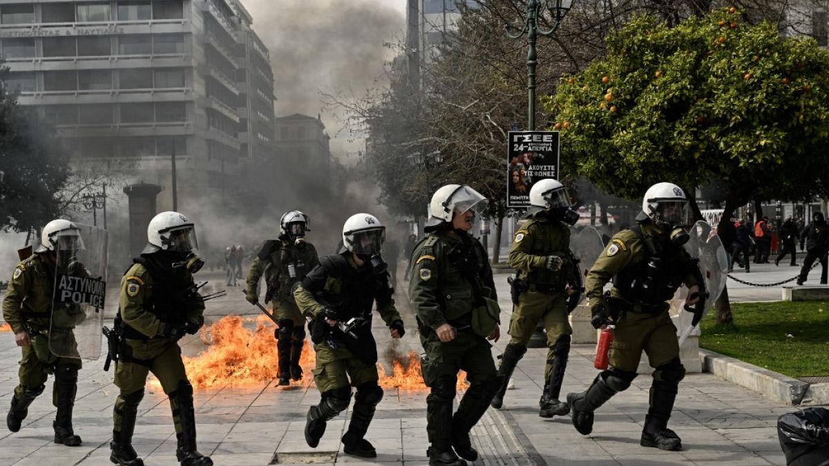 Yunan polisi (Arşiv)