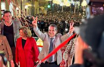 Abel Caballero, Mayor of Vigo, welcoming Christmas