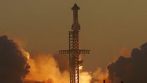 SpaceX's mega rocket Starship launches for a test flight from Starbase in Boca Chica, Texas, Saturday, Nov. 18, 2023. (AP Photo/Eric Gay)