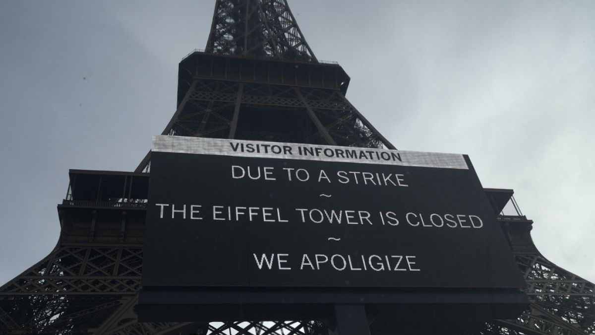 Κλειστός ο Πύργος του Άιφελ στις 27 Δεκεμβρίου