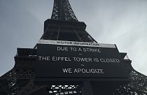 Eyfel Kulesi'nde 27 Aralık'ta çalışanlar greve gitti