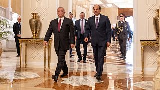 الرئيس المصري عبد الفتاح السيسي والعاهل الأردني عبد الله الثاني في القاهرة