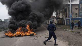 Opposition protesters clash with police in Kinshasa after partial results released