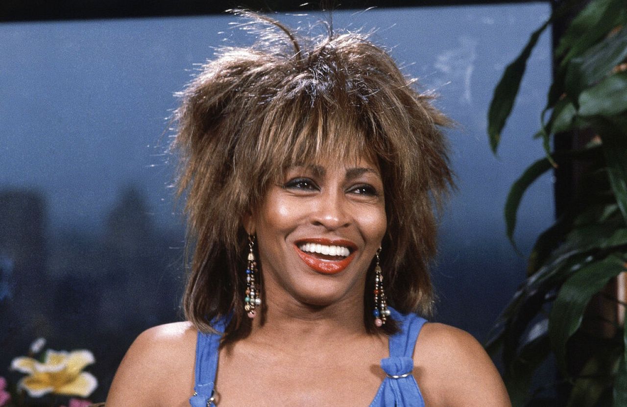 Tina Turner is shown during an interview for NBC'TV "Friday Nite Videos" at the Essex House Hotel in New York on Sept. 14, 1984.