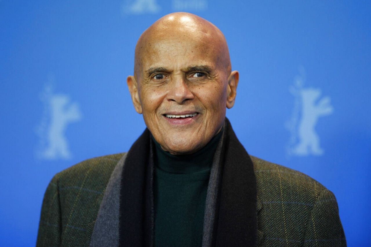 Harry Belafonte attends a photo-call about the movie Sing Your Song during the International Film Festival Berlinale in Berlin on Saturday, Feb. 12, 2011.