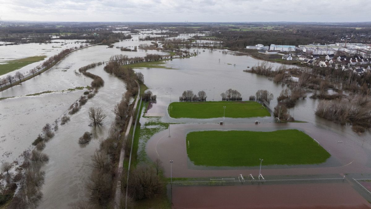 Des inondations sont en cours dans le nord et le centre de l'Europe.