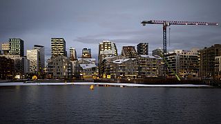 Skyline von Oslo im Jahr 2022