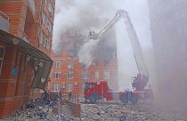 تخریب ساختمان‌های مسکنوی در اودسا در پی حملات موشکی و پهپادی روسیه