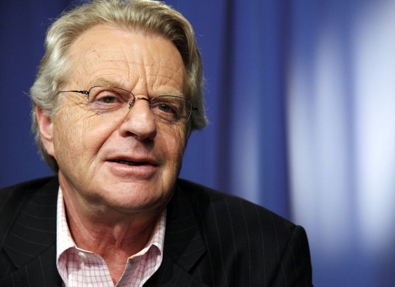 Talk show host Jerry Springer - here pictured in New York on 15 April 2010.