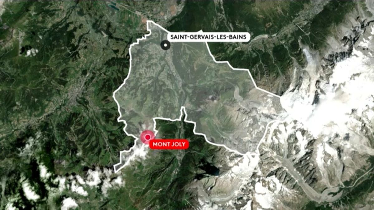 L'avalanche mortelle s'est produite près de Saint-Gervais-les-Bains.