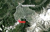 L'avalanche mortelle s'est produite près de Saint-Gervais-les-Bains.