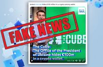 A doctored Euronews report is being shared by pro-Kremlin social media accounts