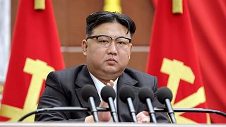 سخنرانی رهبر کره شمالی در جلسه عمومی پایان سال حزب حاکم کارگر در شهر پیونگ یانگ