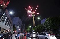 Auckland kentindeki yılbaşı kutlamaları