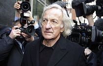 Journalist John Pilger, a supporter of Wikileaks founder Julian Assange arrives at the City of Westminster Magistrates Court in London in 2010