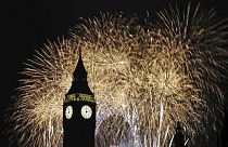 Capitais europeias celebram a chegada do novo ano