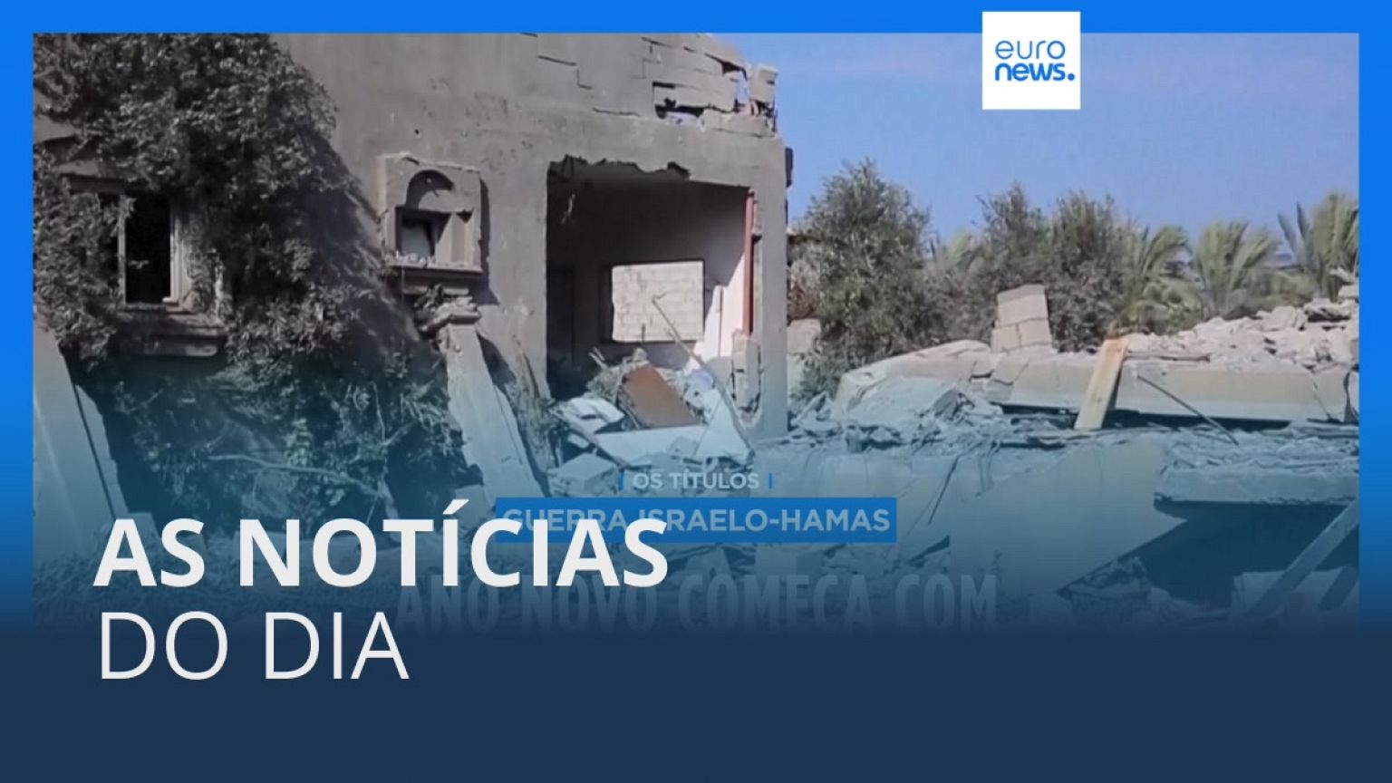 As notícias do dia | 1 Janeiro 2024 - Tarde