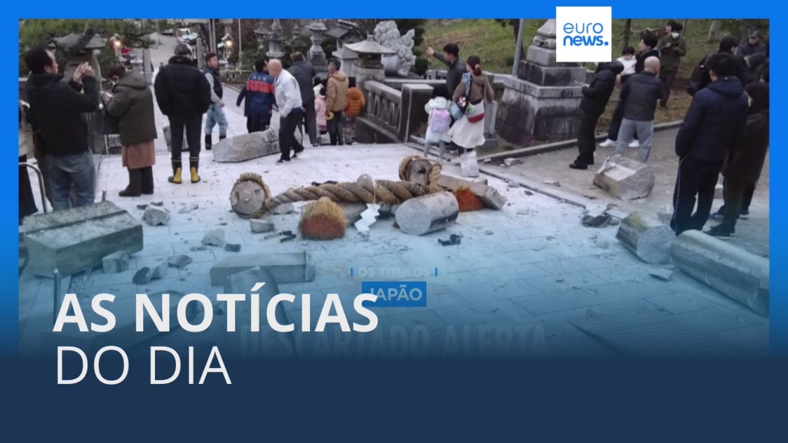As notícias do dia | 1 Janeiro 2024 - Noite