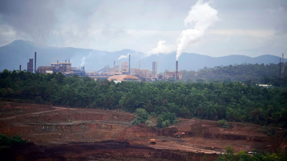 انتشار گازهای کربنی در اندونزی