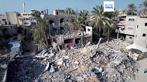 Σπίτι στη Γάζα που δέχθηκε επίθεση καθώς θεωρήθηκε έδρα στελέχους της Χαμάς