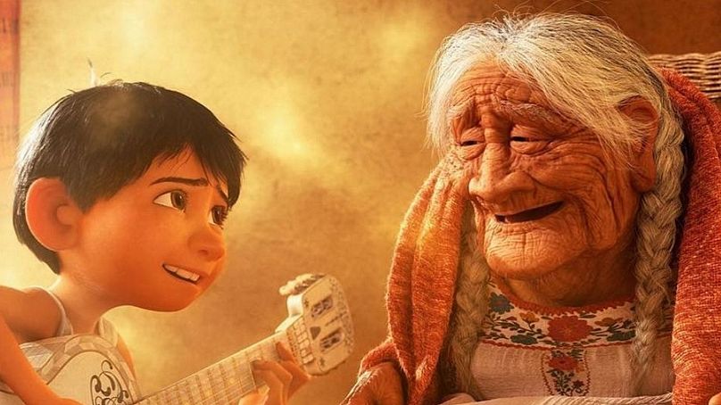 'Coco' - Miguel and his great-grandmother, Mama Coco