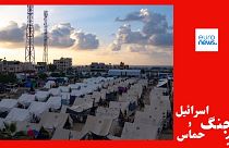 کمپ آوارگان فلسطینی در خان یونس باریکه غزه