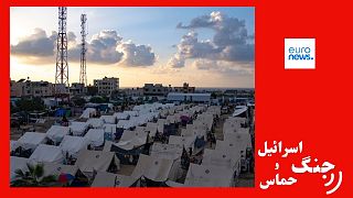 کمپ آوارگان فلسطینی در خان یونس باریکه غزه