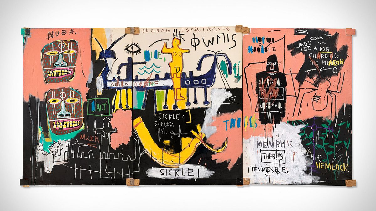  Jean-Michel Basquiat's 'El Gran Espectaculo' or 'The Nile'