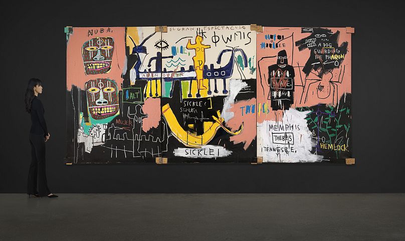 El Gran Espectaculo (The Nile), a masterpiece by Jean-Michel Basquiat