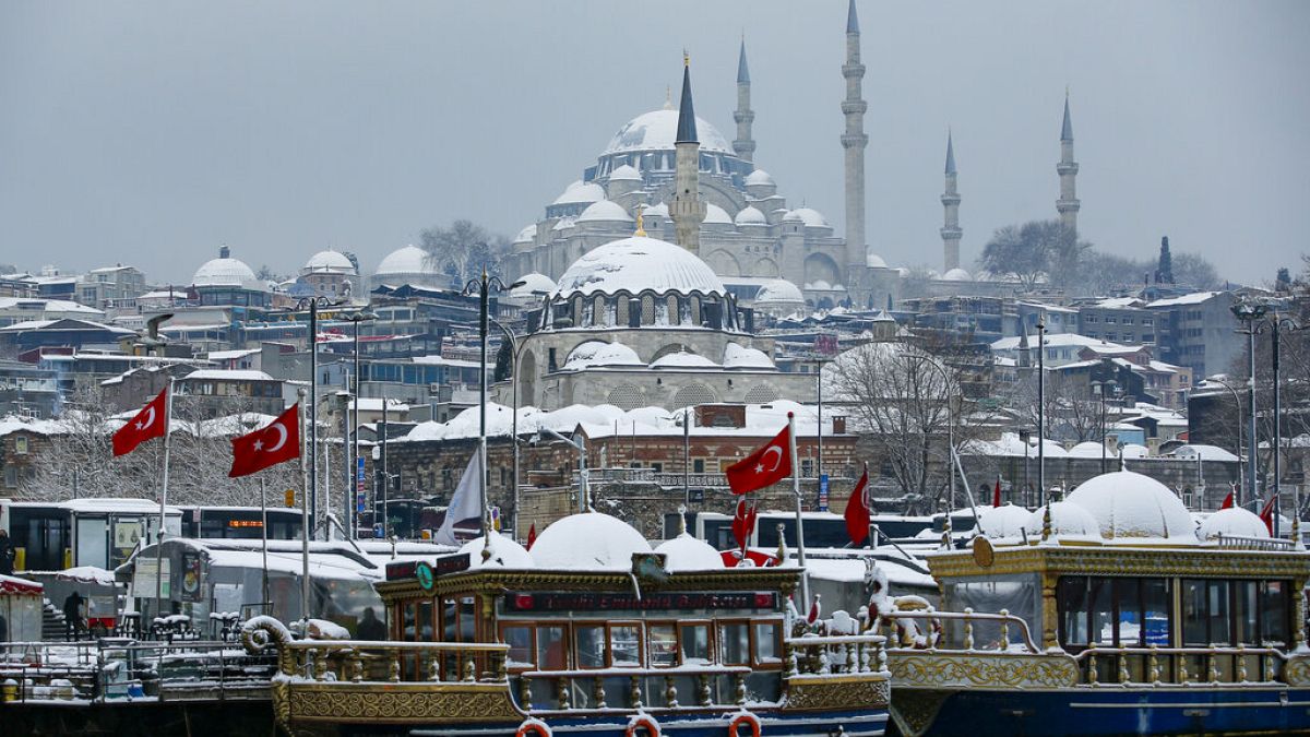 زمستان استانبول، عکس تزیینی است